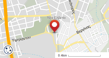 Location of business on map
