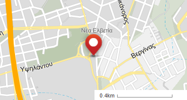 Location of business on map