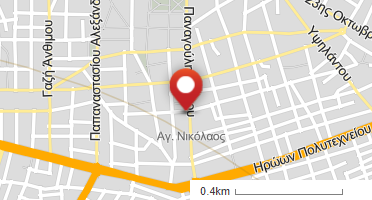 Location of business on map