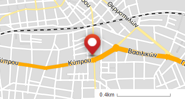 Location of business on map