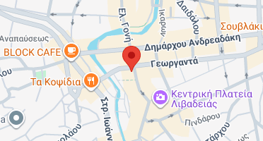 Location of business on map