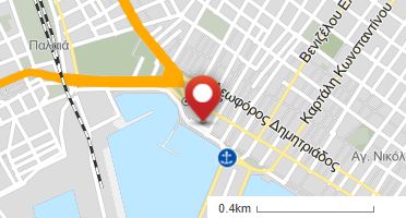 Location of business on map