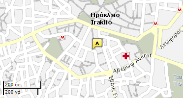 Χάρτης και σημείο της επιχείρησης