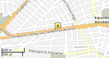 Χάρτης και σημείο της επιχείρησης