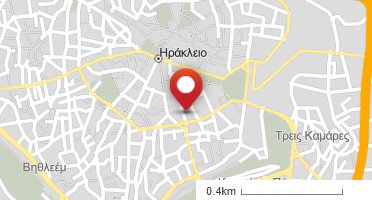 Location of business on map