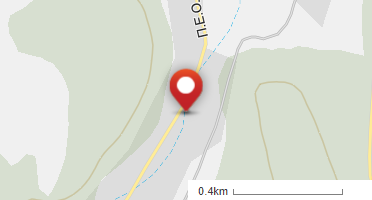 Location of business on map