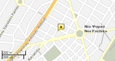 Χάρτης και σημείο της επιχείρησης