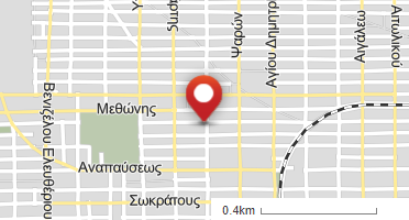 Location of business on map