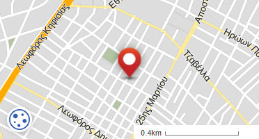 Location of business on map