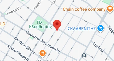 Χάρτης και σημείο της επιχείρησης