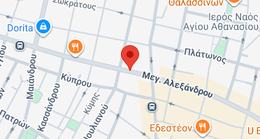 Location of business on map