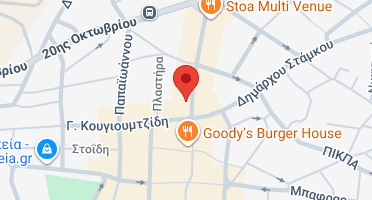 Χάρτης και σημείο της επιχείρησης
