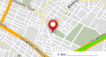 Location of business on map