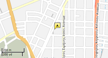 Location of business on map