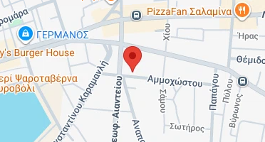 Location of business on map