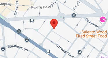 Location of business on map