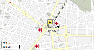 Χάρτης και σημείο της επιχείρησης