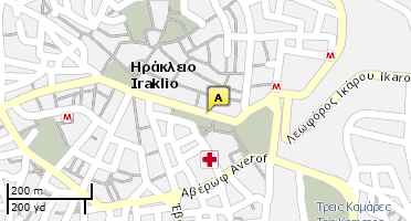 Location of business on map