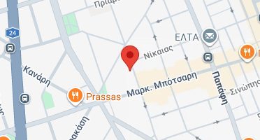 Location of business on map