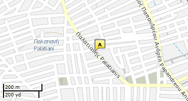 Location of business on map