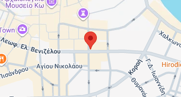 Location of business on map