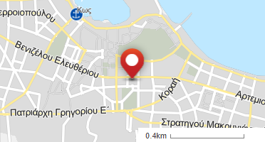 Location of business on map