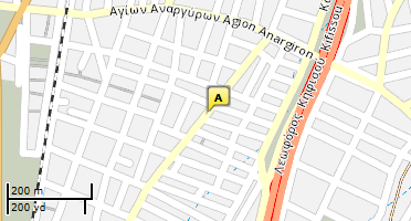 Χάρτης και σημείο της επιχείρησης