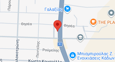 Location of business on map