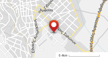Location of business on map