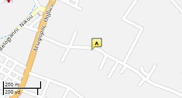 Location of business on map