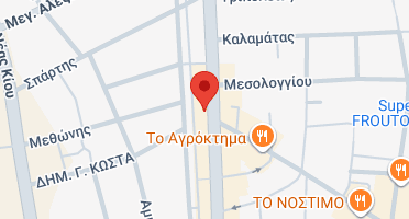 Location of business on map