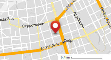 Location of business on map