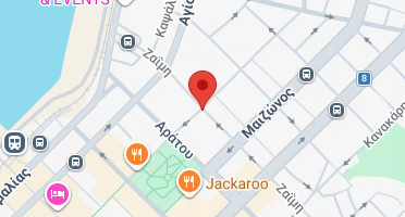Location of business on map