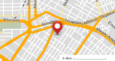 Location of business on map
