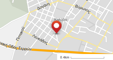 Location of business on map