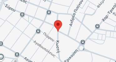 Location of business on map
