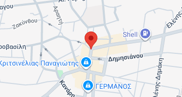 Location of business on map