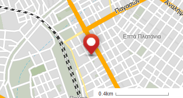 Location of business on map