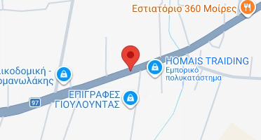 Χάρτης και σημείο της επιχείρησης
