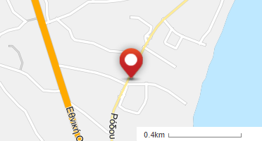 Location of business on map