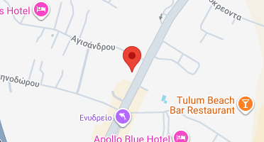 Location of business on map