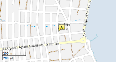 Χάρτης και σημείο της επιχείρησης