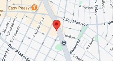 Location of business on map