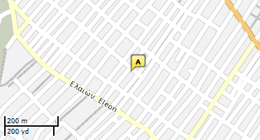 Location of business on map