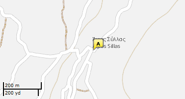 Location of business on map