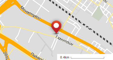 Location of business on map