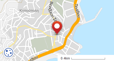 Location of business on map