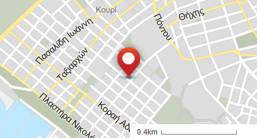 Location of business on map