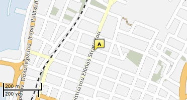 Location of business on map