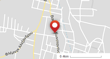 Location of business on map